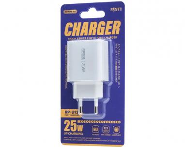 Strujni Fast punjac Kiddy 1 xTIP C 25W RP-U137, beli