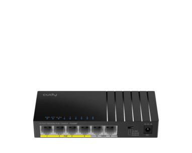 Svič 10/100 6-port Cudy FS106P PoE+/36W/2×Uplink slika