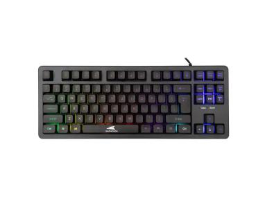 Tastatura Baracuda KRILL 87/Membranska/RGB/Crna/US