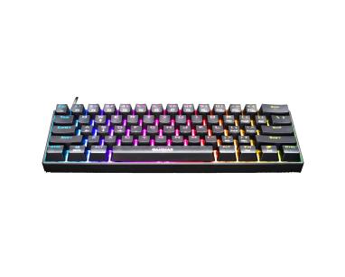Tastatura Gamdias Hermes E3 RGB mehanička, crna,red switch
