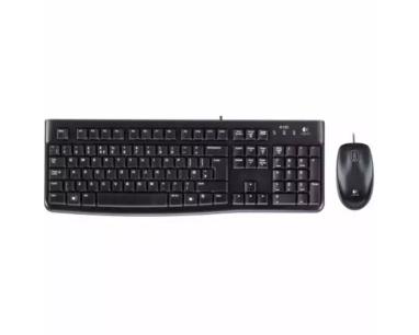 Tastatura + miš Logitech Deluxe MK120 US crna