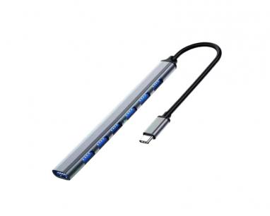 TIP C na 7xHUB 3.0 metal slika