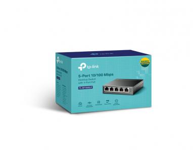 TL-SF1005LP PoE switch 5 porta 10/100mb/s
