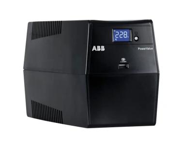 UPS ABB PowerValue 11LI Up 600VA 360W/Simulated Sine Wave/4 x IEC 320 C13 USB i RJ45 Serial