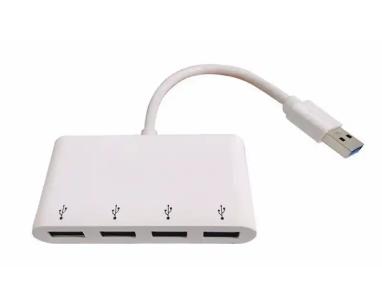 USB Hub 2.0 4 port E-Green Beli