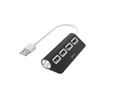 USB HUB 4 port Hama 2.0 200119 Black