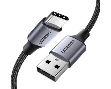 USB tip C M na USB 2.0 M kabl Alu.3m Grey