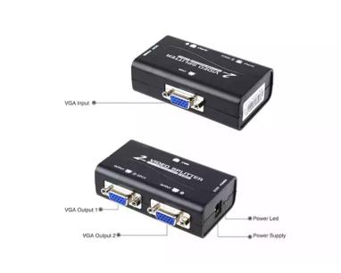 VGA spliter 1/2 2 Porta V-SP112 Aktivni