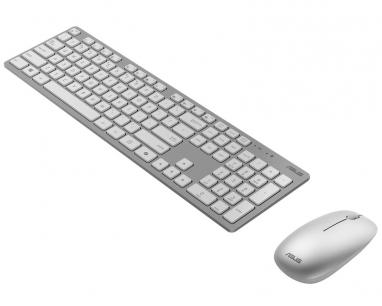 W5000 Wireless US tastatura + miš bela