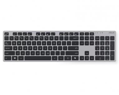 W5000 Wireless US tastatura + miš siva