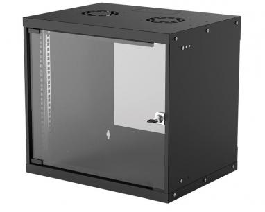 Wallmount Cabinet 9U Rek orman 19" 400d crni outlet