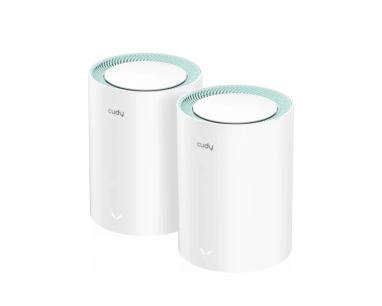 Whole Home Wi-Fi 6 Gigabit  Mesh System Cudy M1500 AX1500 Dual Band(2-Pack)