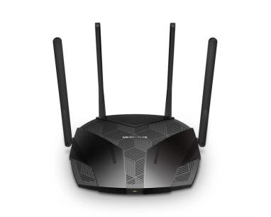 Wireless Router Mercusys MR80X AX3000 WiFi 6 2402 Mbps/3LAN/1WAN/4x5dbi