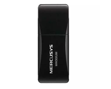 Wireless USB mrežna kartica Mercusys MW300UM N300/2.4GHz/mini usb