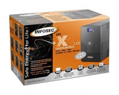 X2 LCD TOUCH 1250 FR/SCHUKO UPS