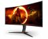 AOC 34 inča CU34G2XP/BK UWQHD 3440x1440 Fast VA 180 Hz zakrivljeni gaming monitor - Slika 3