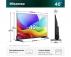 HISENSE 40 inča 40A5S QLED FHD Smart TV - Slika 5