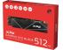 A-DATA 512GB M.2 PCIe Gen4x4 XPG GAMMIX S70 BLADE AGAMMIXS70B-512G-CS SSD - Slika 4