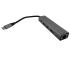 LINKOM Adapter konverter USB Tip C-3xUSB 3.0+RJ45 Linkom - Slika 1