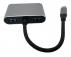 FAST ASIA Adapter-konvertor TIP C na 2xUSB 3.0+TIP C+RJ45 - Slika 1