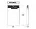 FAST ASIA Adapter TIP-C na SATA BOX (2,5 Incha) - Slika 1