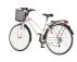 EXPLORER Bicikla city Explorer lady 28/V-BRAKE/18 brzina/sa korpom/belo roza - Slika 1