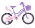 XBIKE Dečija bicikla X-Kids Princess Flower 12/V-brake/pomoćni tčkići/ljubičasta - Slika 1