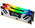KINGSTON DIMM DDR5 32GB (2x16GB kit) 7600MT/s KF576C38RSAK2-32 FURY Renegade Silver RGB XMP - Slika 1