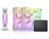 NZXT F120 RGB Duo Triple Pack 120mm ventilator beli (RF-D12TF-W1) - Slika 3