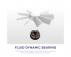 NZXT F140RGB Core 140mm ventilator beli (RF-D14SF-W1) - Slika 1
