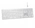A4 TECH FBX50C FSTYLER Bluetooth & 2.4G Scissor Switch USB tastatura US bela - Slika 1