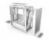 NZXT H7 Flow RGB Gaming kućište (CM-H71FW-R1) belo - Slika 4