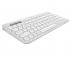 LOGITECH K380s Bluetooth Pebble Keys 2 US bela tastatura - Slika 3