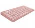 LOGITECH K380s Bluetooth Pebble Keys 2 US roze tastatura - Slika 3