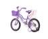 VISITOR Kids bike Princess Flower ljubičasta 16 2024 - Slika 1