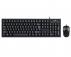 GENIUS KM-100SE USB US crna tastatura+ USB crni miš - Slika 1