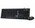 GENIUS KM-100SE USB US crna tastatura+ USB crni miš - Slika 2