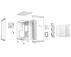BE QUIET Kućište Be Quiet  Lite Base 600LX White  BGW68 - Slika 1