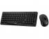 GENIUS LuxeMate Q8100 Wireless USB US crna tastatura + miš - Slika 1