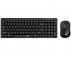 GENIUS LuxeMate Q8100 Wireless USB US crna tastatura + miš - Slika 2