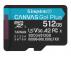 KINGSTON Memorijska kartica U3 V30 microSDXC 512GB Canvas Go Plus 200MB/s A2 SDCG4/512GBSP - Slika 1