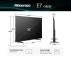 HISENSE SMART QLED TV 75 Hisense 75E7Q 3840x2160/UHD/4K/DVB-T2/S2/C - Slika 2