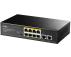 CUDY Svič 10/100 8+2-port PoE + 1Gbps RJ45 Cudy FS1010PG 120W - Slika 1