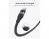 ANKER USB tip-C kabl M/M 0.9m, za Super brzo punjenje 240W/480Mbps, pleteni, crni - Slika 1