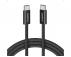 ANKER Zolo USB tip-C kabl M/M 1.8m, za Apple, super brzo punjenje 240W/480Mbps, pleteni, crni - Slika 5